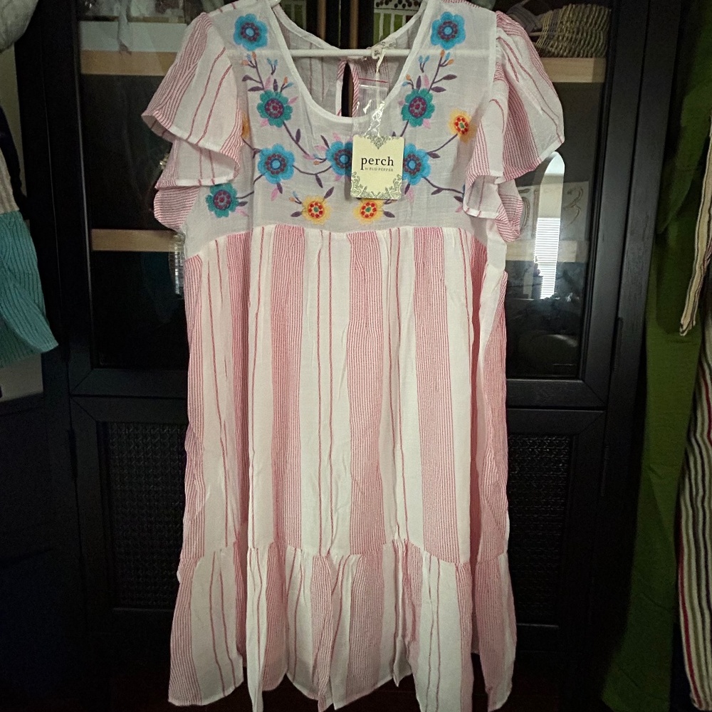 Perch by Blu Pepper Dress Sizes 1X-3X